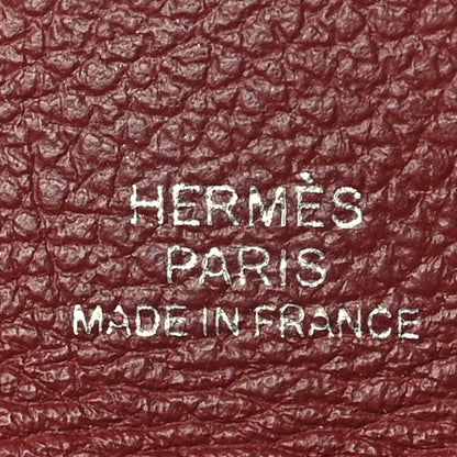 Hermes Evercolor Bastia Coin Purse Rouge Sellier Rouge H 6 of 7