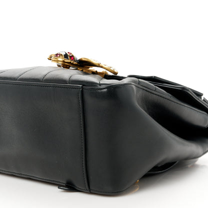 Gucci Calfskin Bamboo Trapuntata Queen Margaret Backpack Black 13 of 13