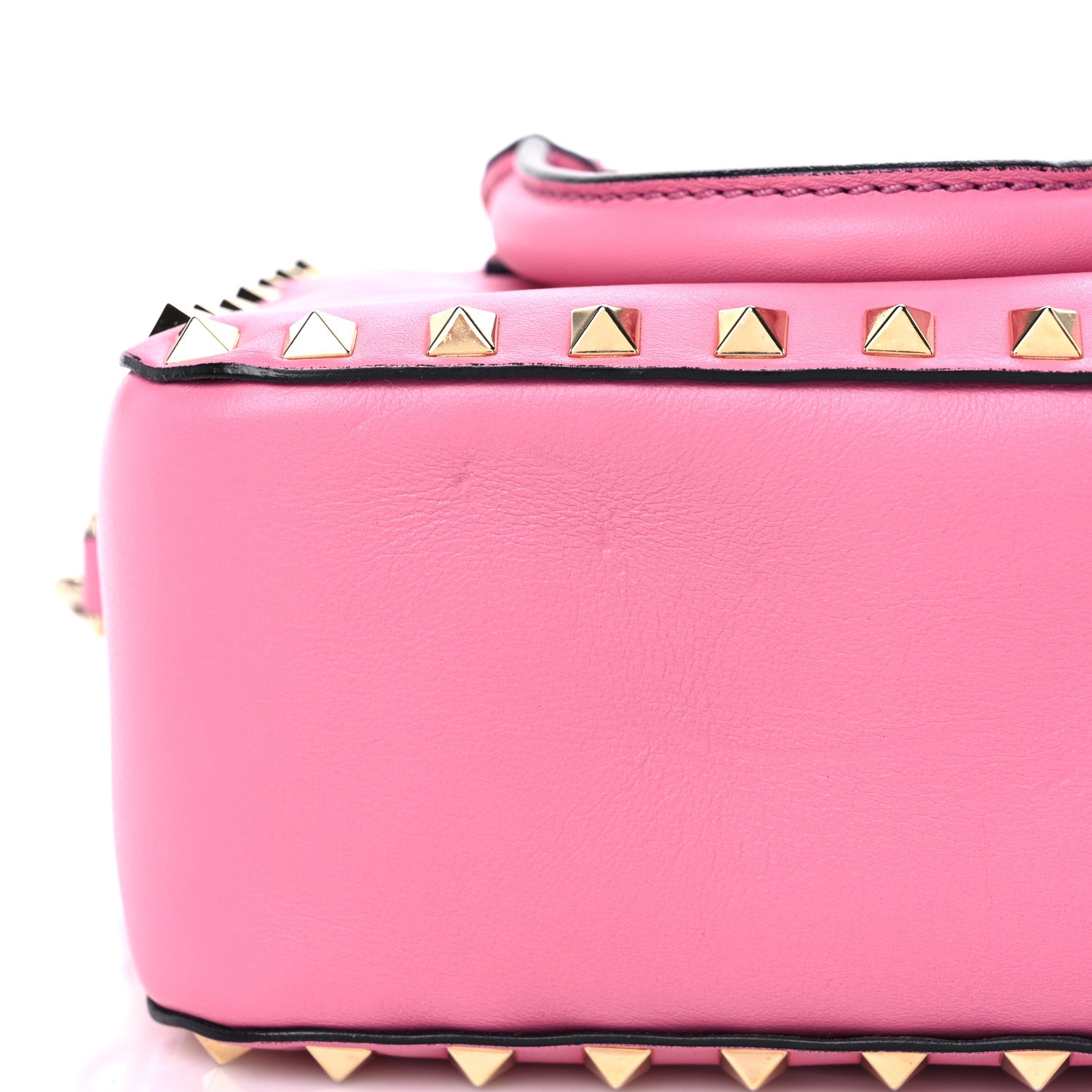 Valentino Garavani Vitello Mini Rockstud Convertible Satchel Ninphea 13 of 14