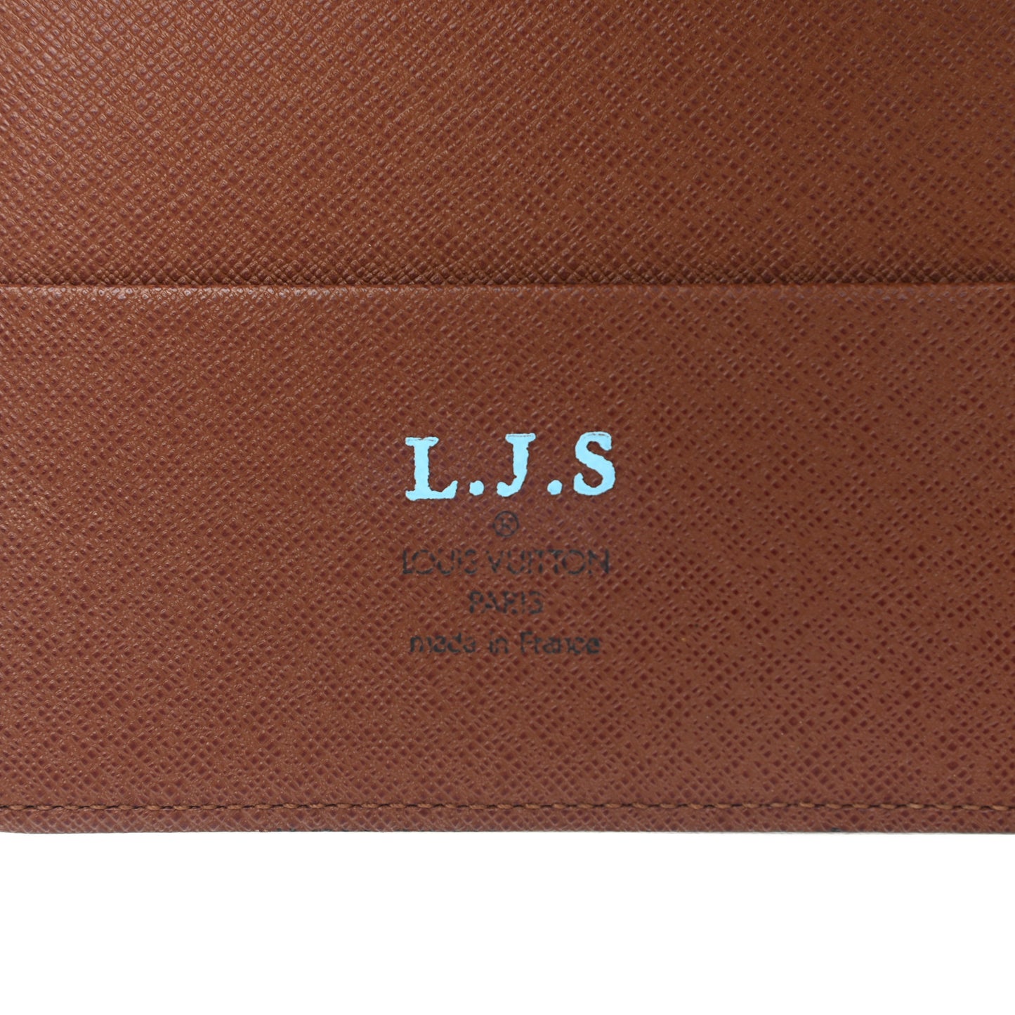 Monogram Large Ring Agenda Cover