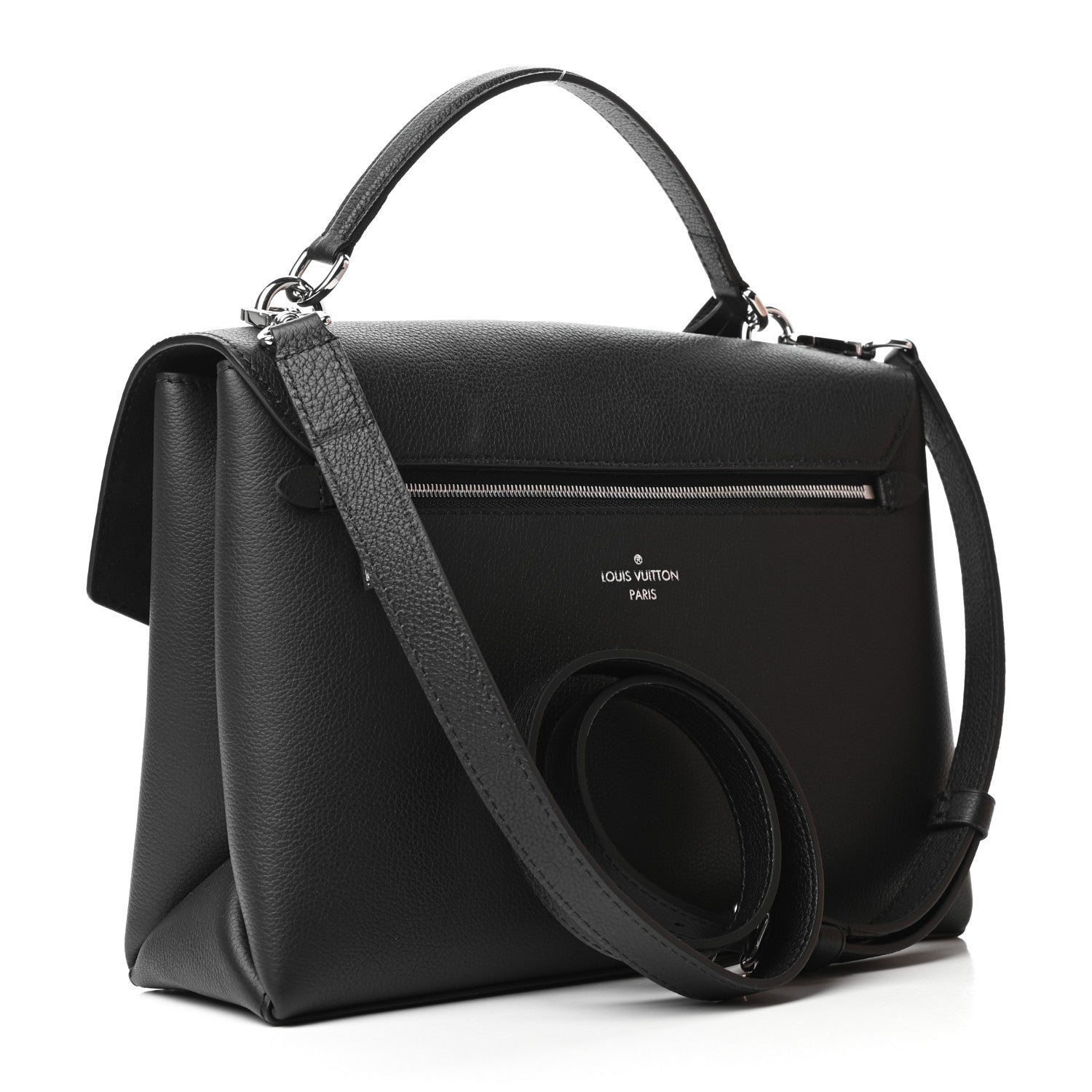 Louis Vuitton Soft Calfskin My Lockme Top Handle Black 3 of 10
