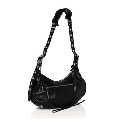 Balenciaga Agneau Arena Small Le Cagole Shoulder Bag Black 4 of 12