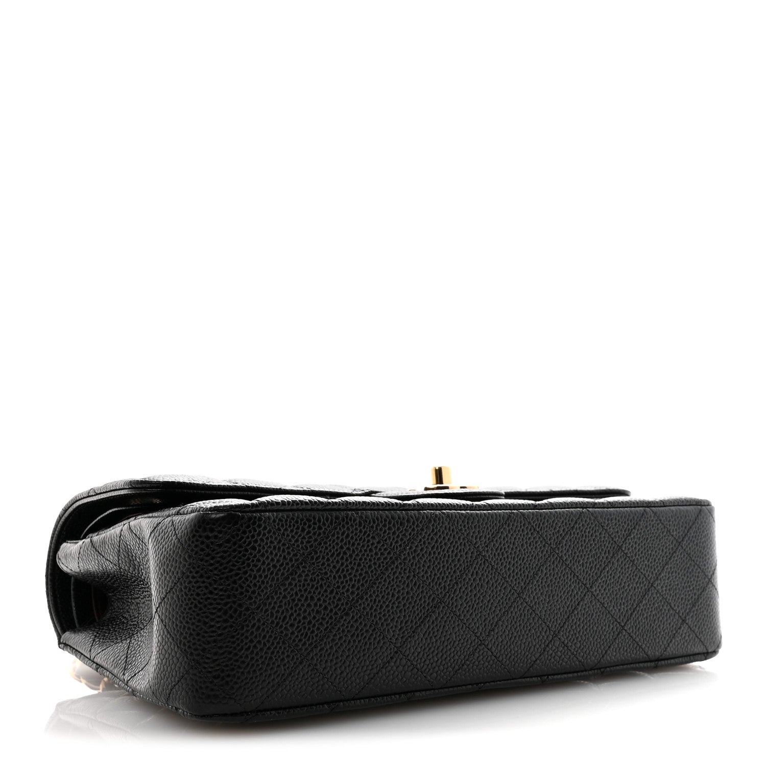 Chanel Caviar Quilted Medium Double Flap Black 4 of 12