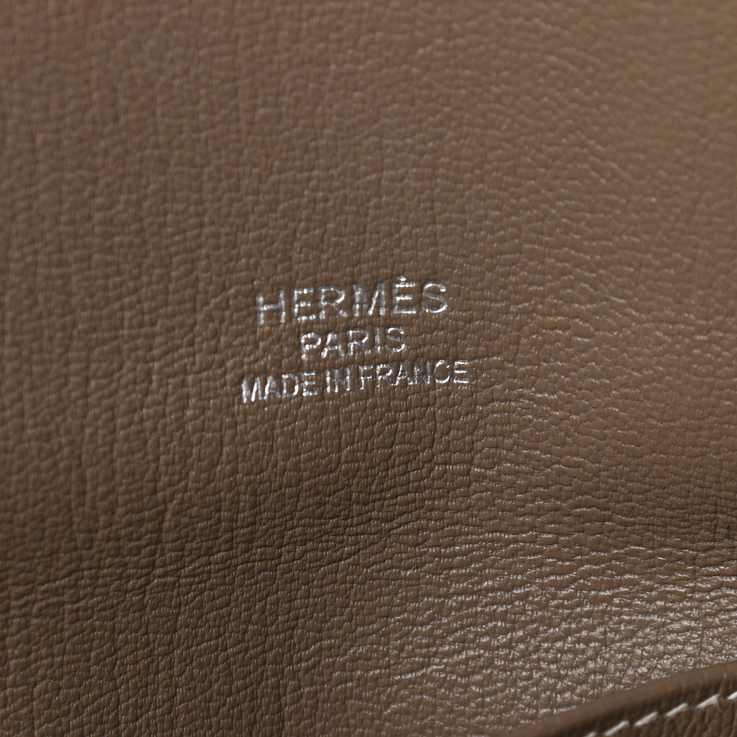 Hermes Taurillon Clemence Jypsiere 37 Etoupe 6 of 11