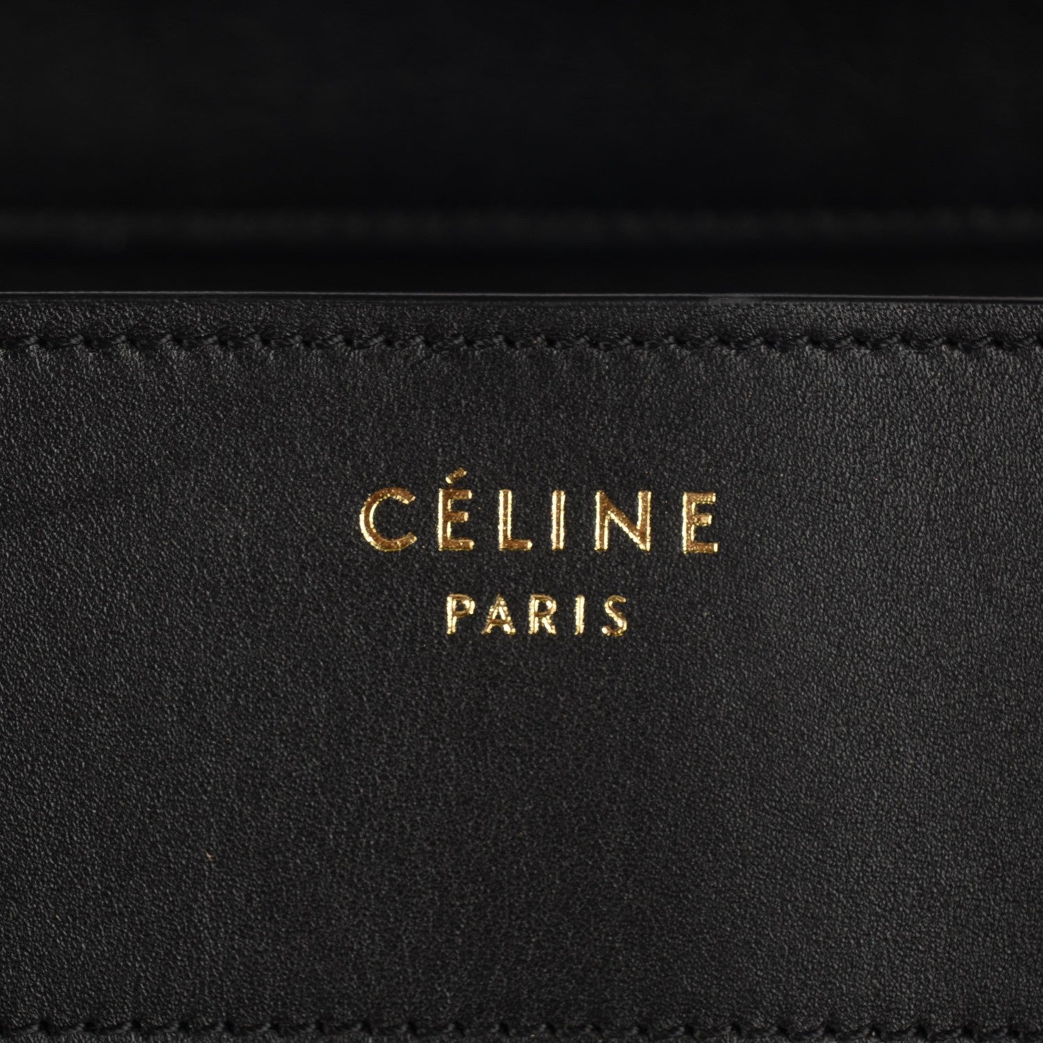 Celine Smooth Calfskin Mini Luggage Black 5 of 9