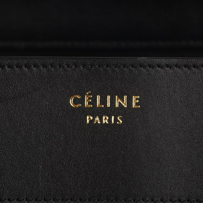 Celine Smooth Calfskin Mini Luggage Black 5 of 9