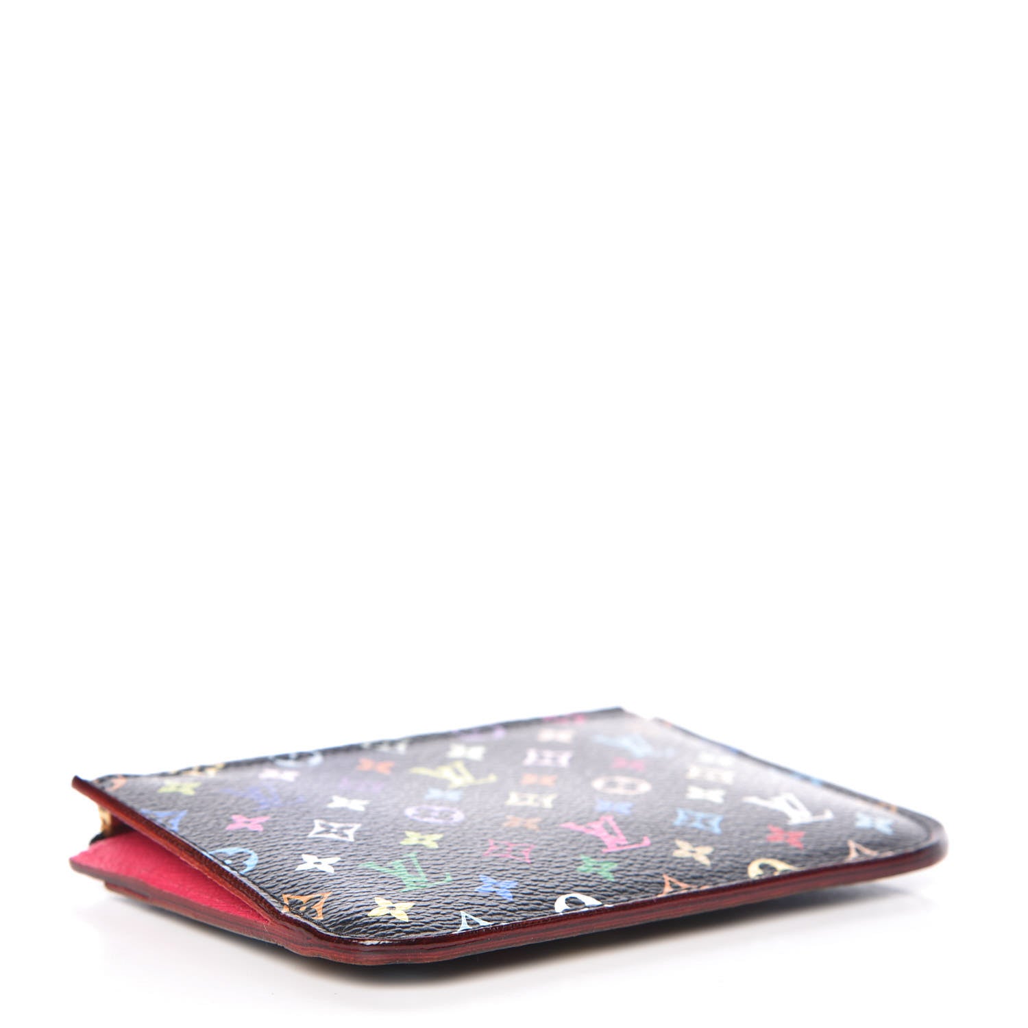 Louis Vuitton Monogram Multicolor Key Pouch Black Grenade 4 of 10