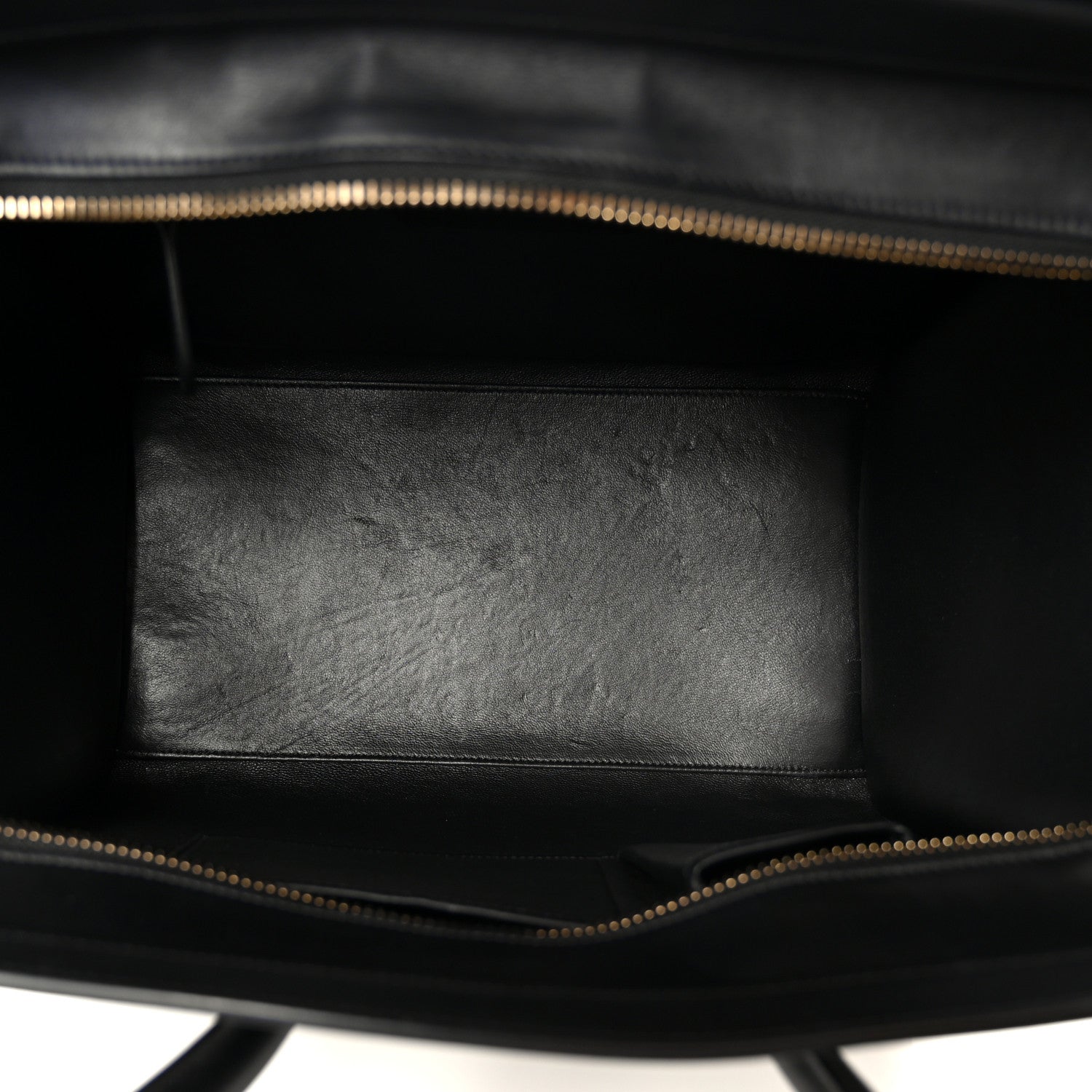 Celine Smooth Calfskin Mini Luggage Black 5 of 11