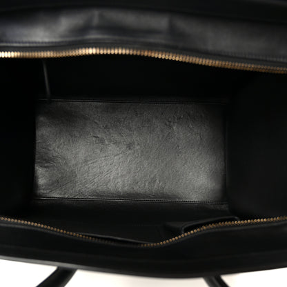 Celine Smooth Calfskin Mini Luggage Black 5 of 11