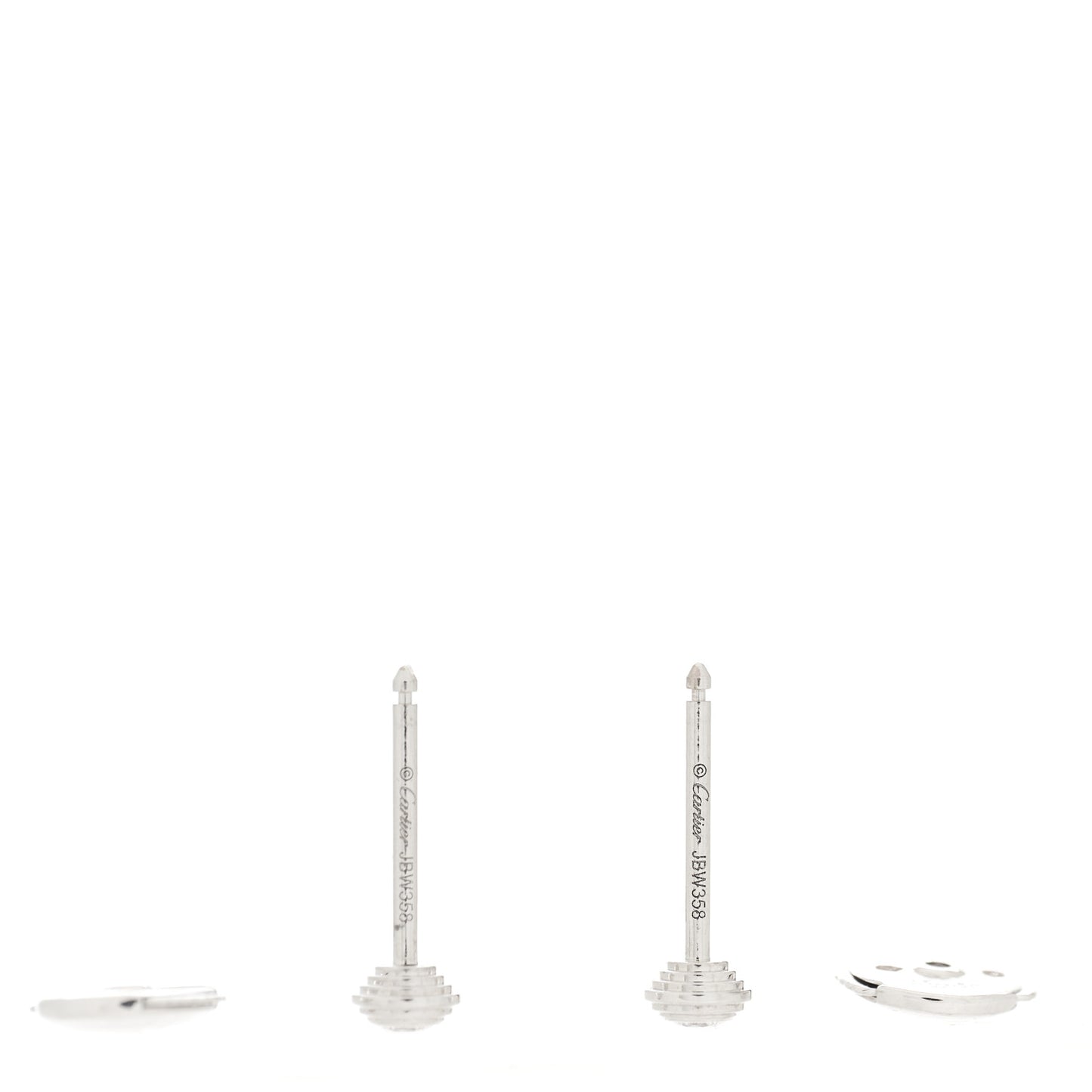 18K White Gold Diamond XS D'Amour Earrings