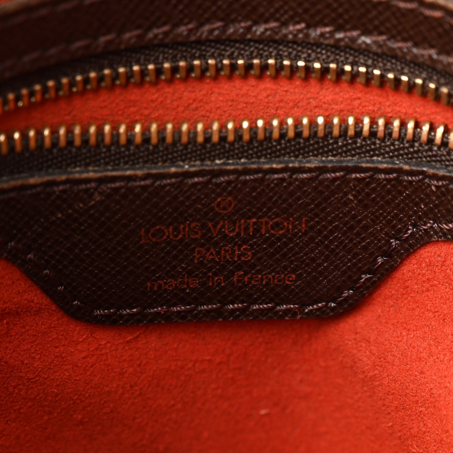 Louis Vuitton Damier Ebene Marais Bucket 23 6 of 12