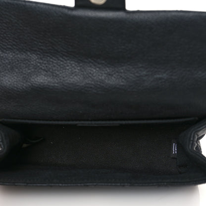 Chanel Grained Calfskin Quilted 2.55 Reissue Flap Belt Bag Clutch Black 5 of 11