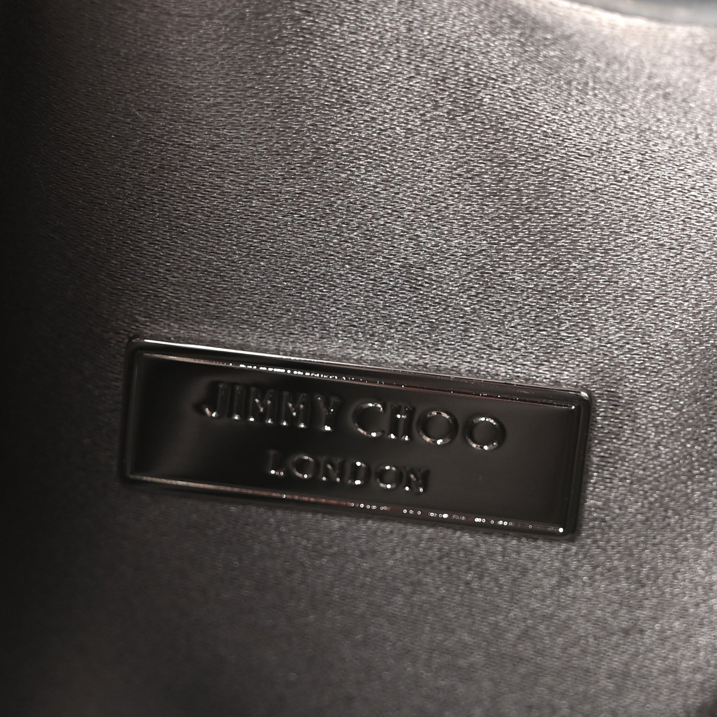 Metallic Patent Bon Bon Bag Silver