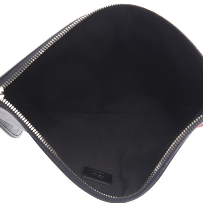 Fendi Calfskin Vocabulary Inlaid Pouch Multicolor 5 of 7