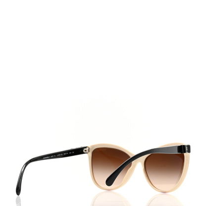 Chanel Butterfly Charms Sunglasses 5281-Q Beige Black 4 of 8