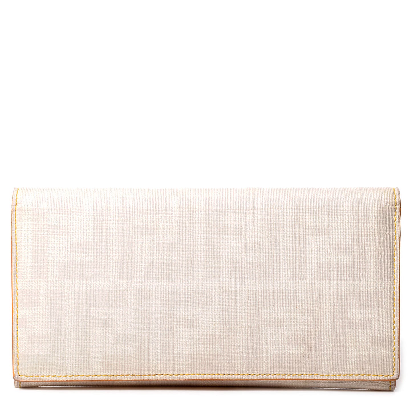 Zucca Spalmati Vitello Elite Continental Wallet White