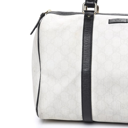 Gucci GG Plus Monogram Medium Joy Boston White Black 15 of 18