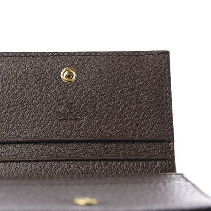 Gucci GG Supreme Monogram Web Ophidia Card Case Beige New Acero 7 of 8