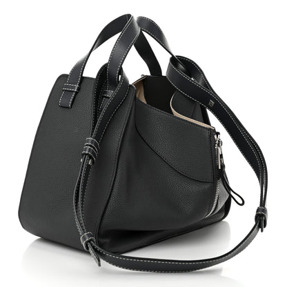 Loewe Grained Calfskin Small Hammock Shoulder Bag Grey 3 of 11