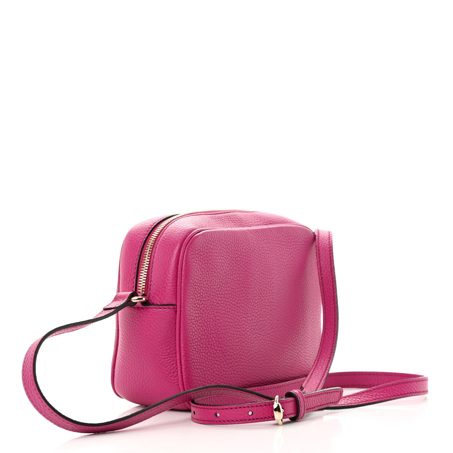 Gucci Cellarius Calfskin Small Soho Disco Bag Bright Bouganville 3 of 12