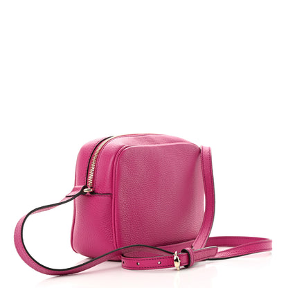 Gucci Cellarius Calfskin Small Soho Disco Bag Bright Bouganville 3 of 12