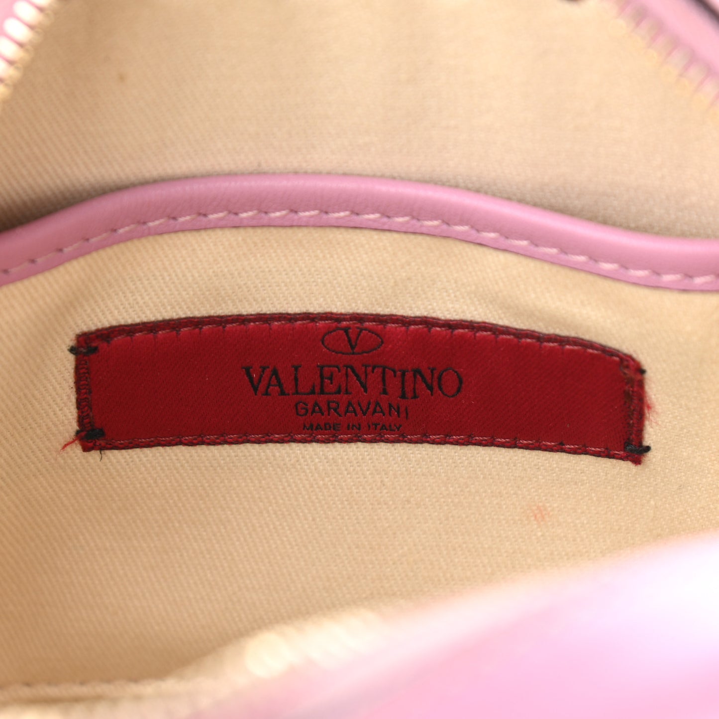 Calfskin Rockstud Camera Crossbody Bag Giacinto