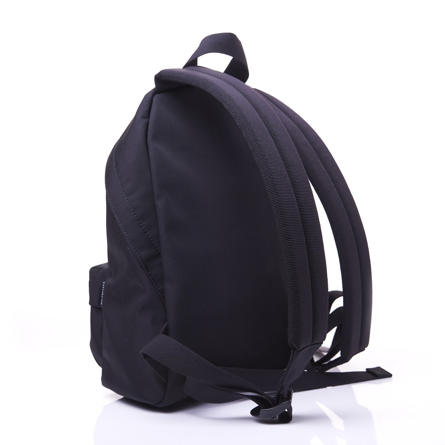 Nylon Embroidered You Are The World Explorer Backpack S Black