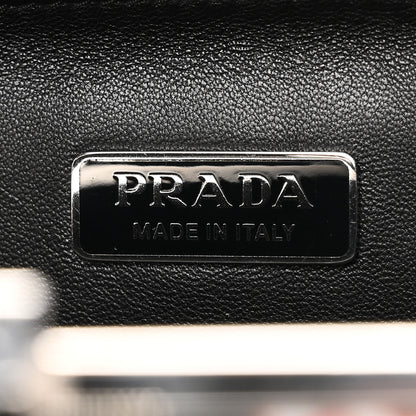 Prada X UNIVERSAL STUDIOS Nappa Thunder Frankenstein Clutch With Chain Lacca 6 of 9