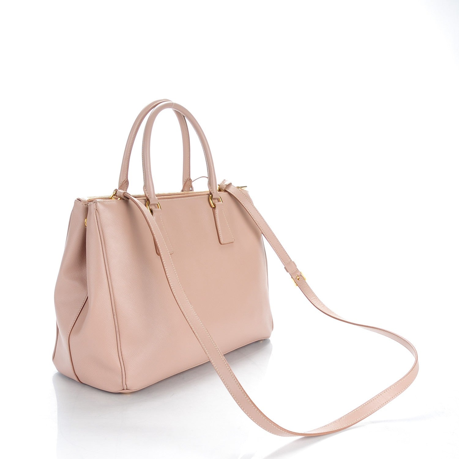 Prada Saffiano Medium Galleria Double Zip Tote Cammeo 3 of 10