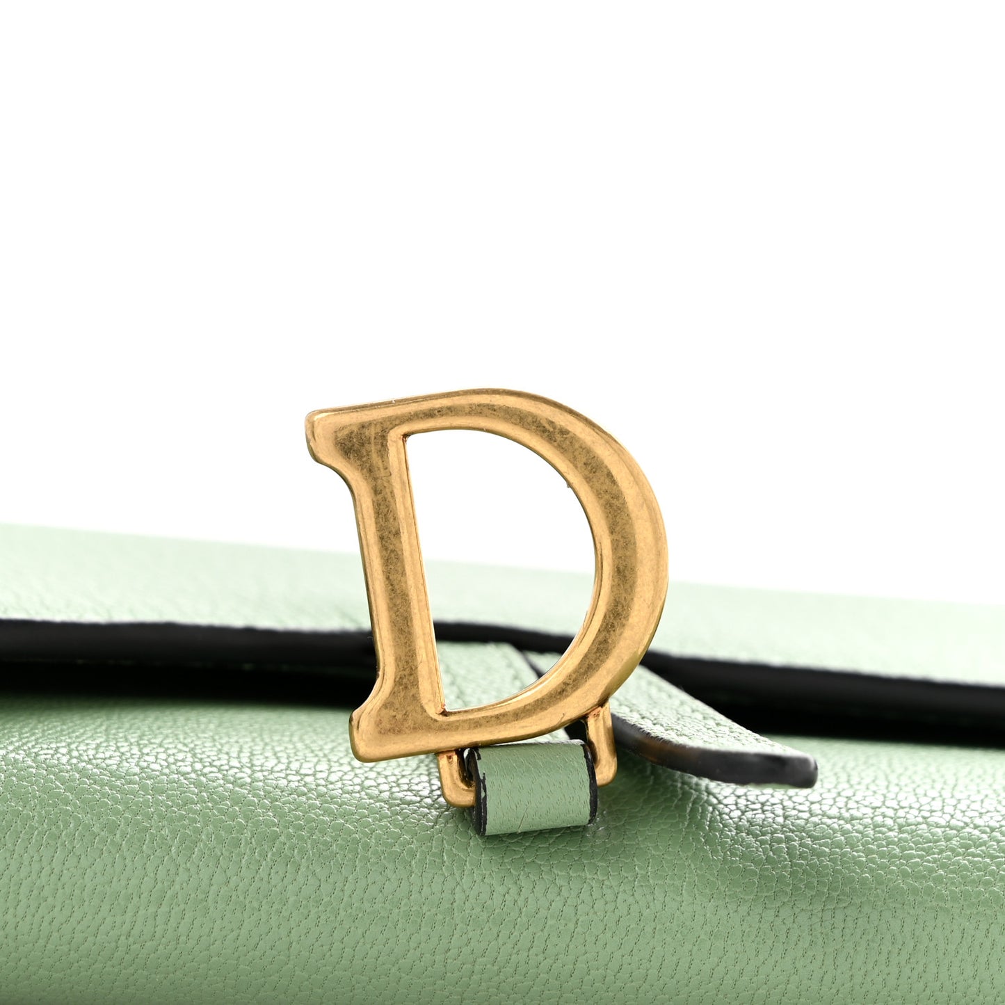 Goatskin Saddle Long Wallet Queen Mint