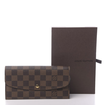 Louis Vuitton Damier Ebene Emilie Wallet 7 of 7