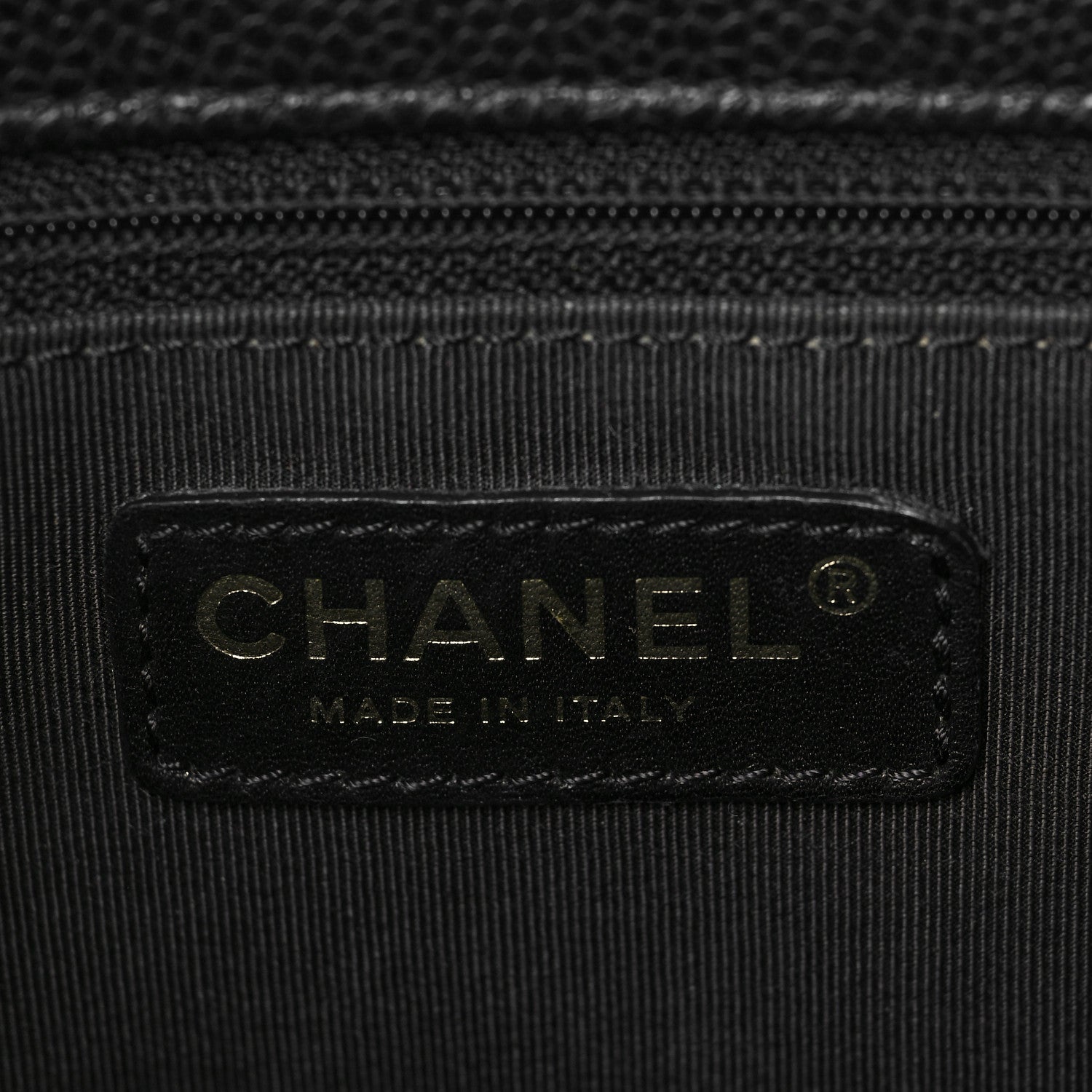 Chanel Caviar Quilted Grand Shopping Tote GST Black 5 of 7