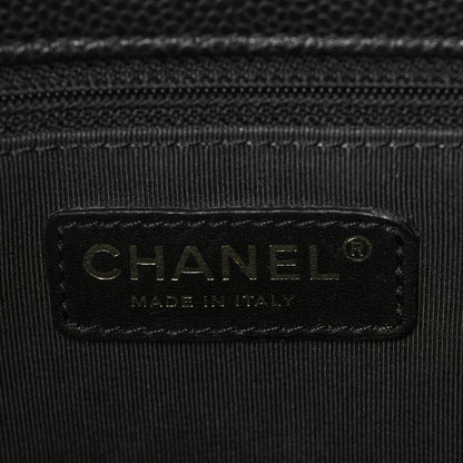 Chanel Caviar Quilted Grand Shopping Tote GST Black 5 of 7