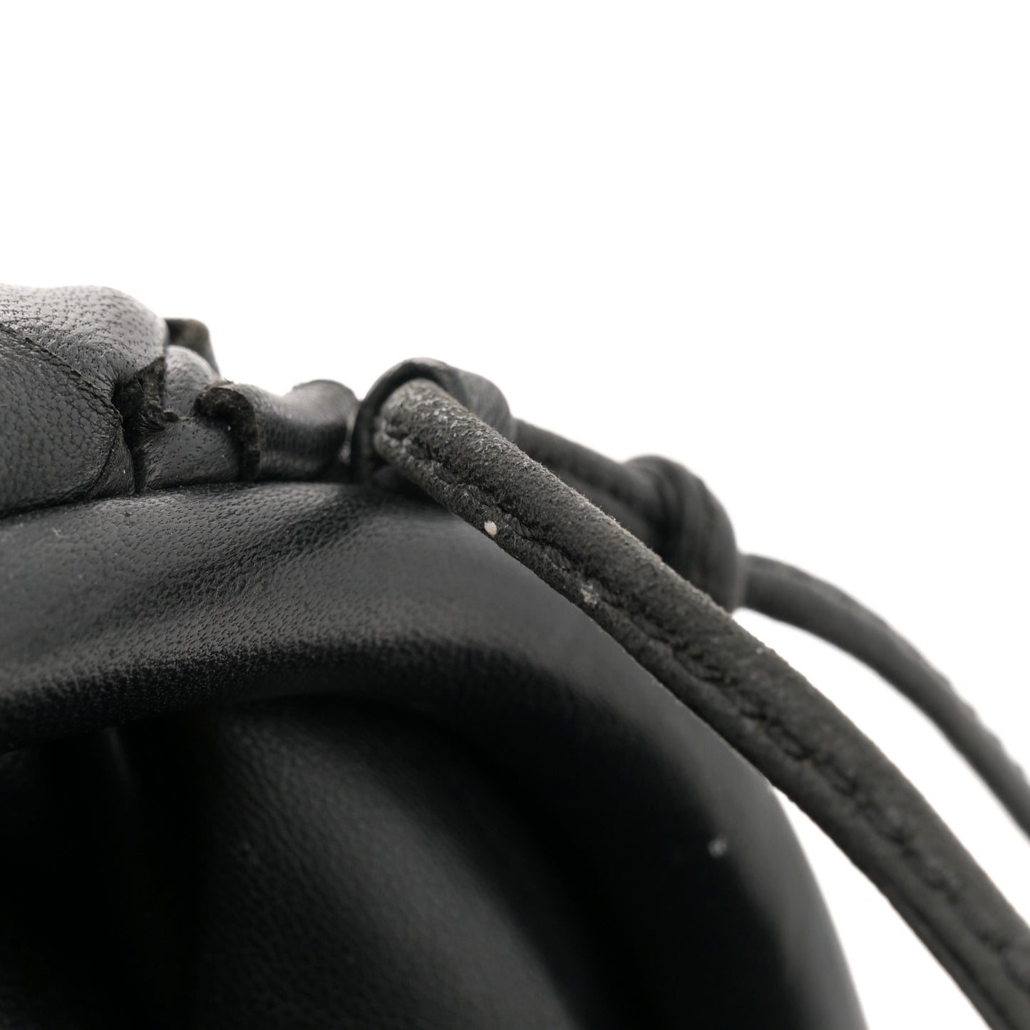 Nappa Intrecciato The Mini Pouch Black