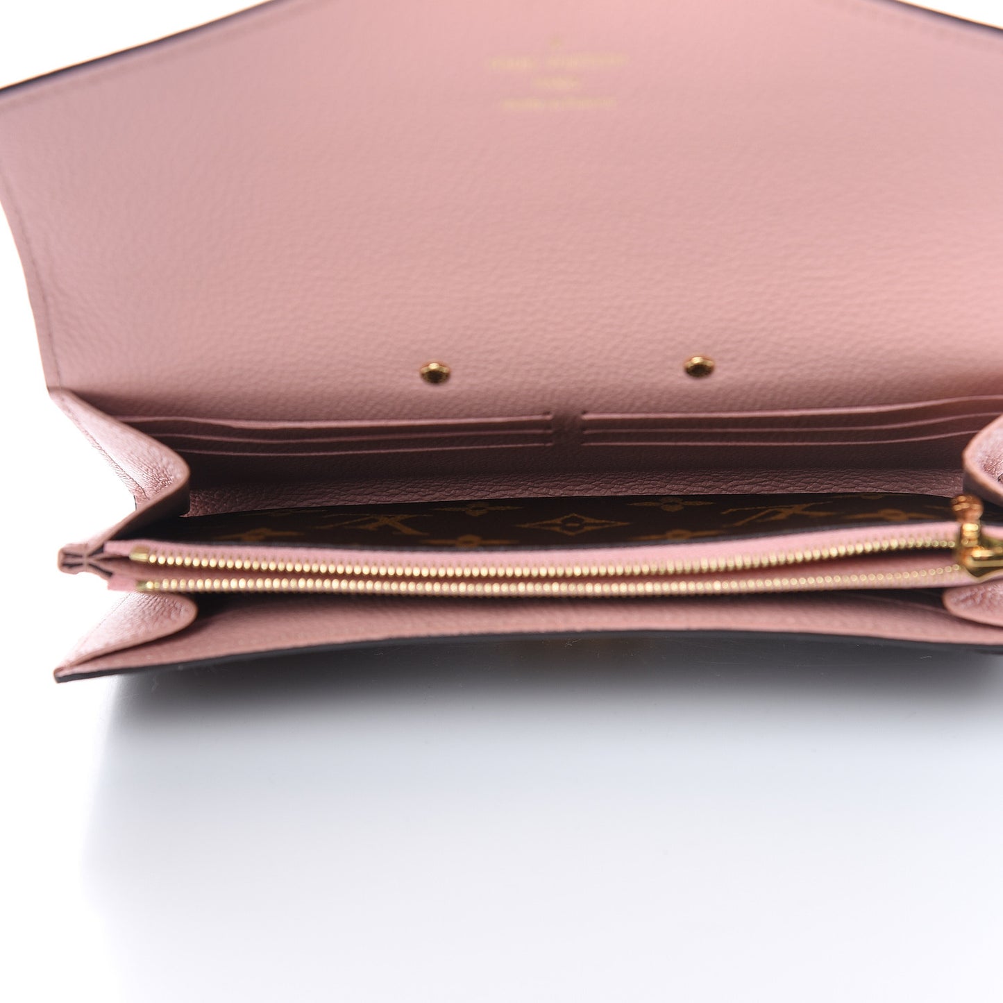 Monogram Pallas Wallet Rose Ballerine
