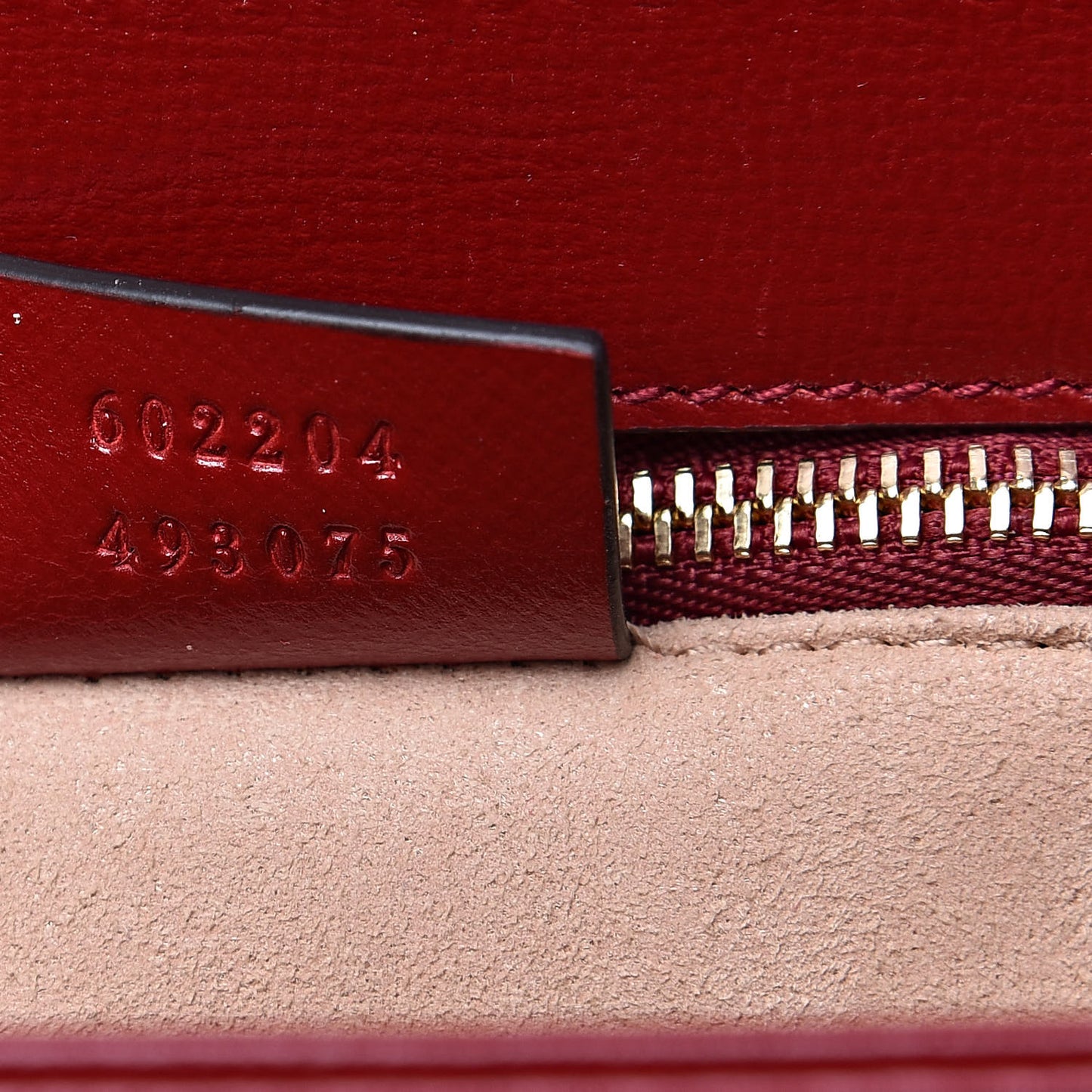 GG Supreme Monogram Azalea Calfskin Horsebit 1955 Shoulder Bag Beige Ebony New Cherry Red