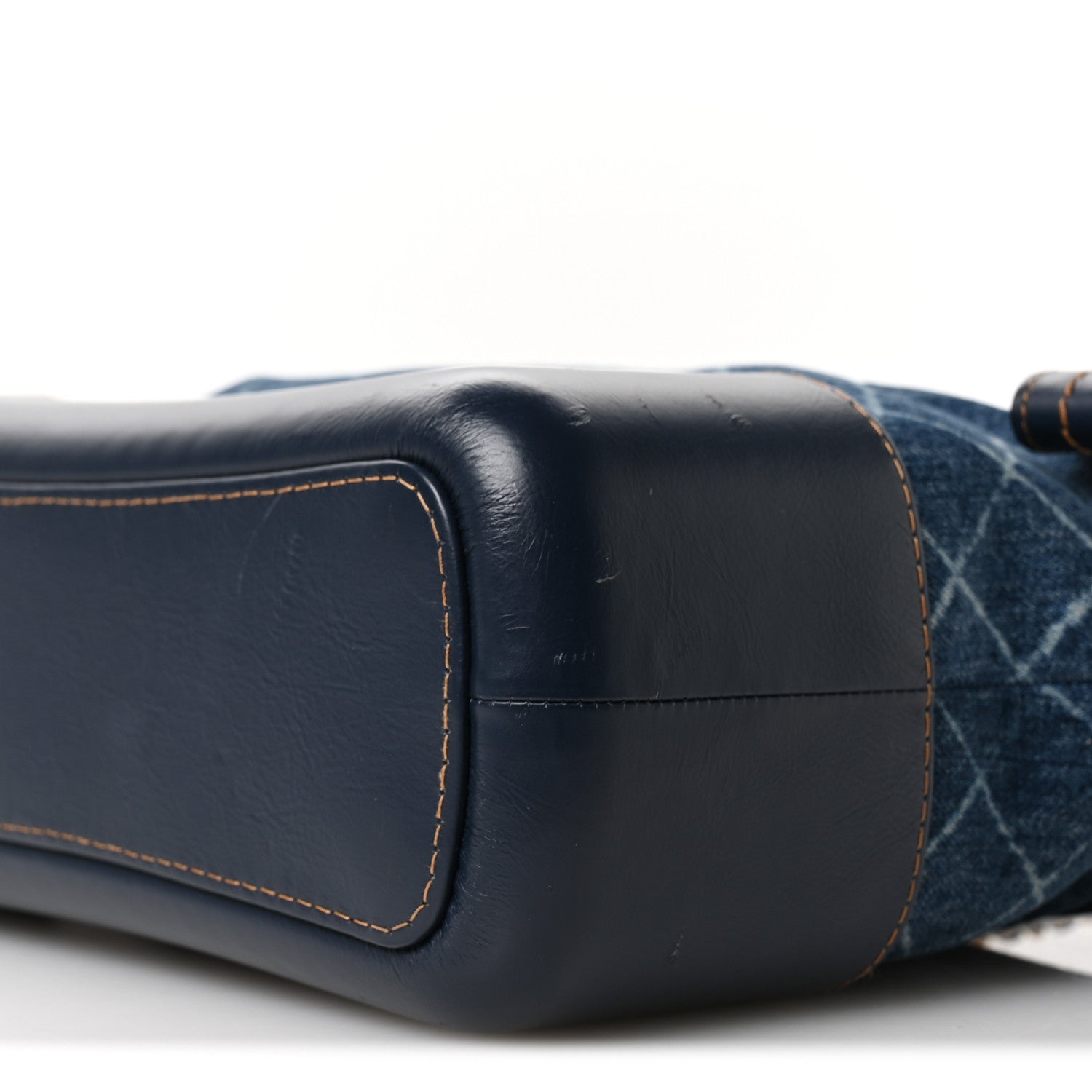Chanel Denim Calfskin Medium Gabrielle Hobo Blue 10 of 11