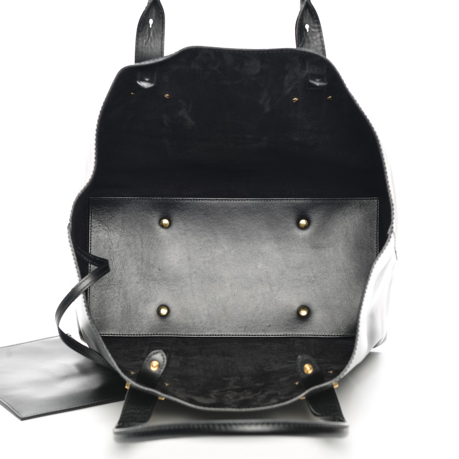 Alexander McQueen Soft Calfskin Medium Legend Tote Black 6 of 9