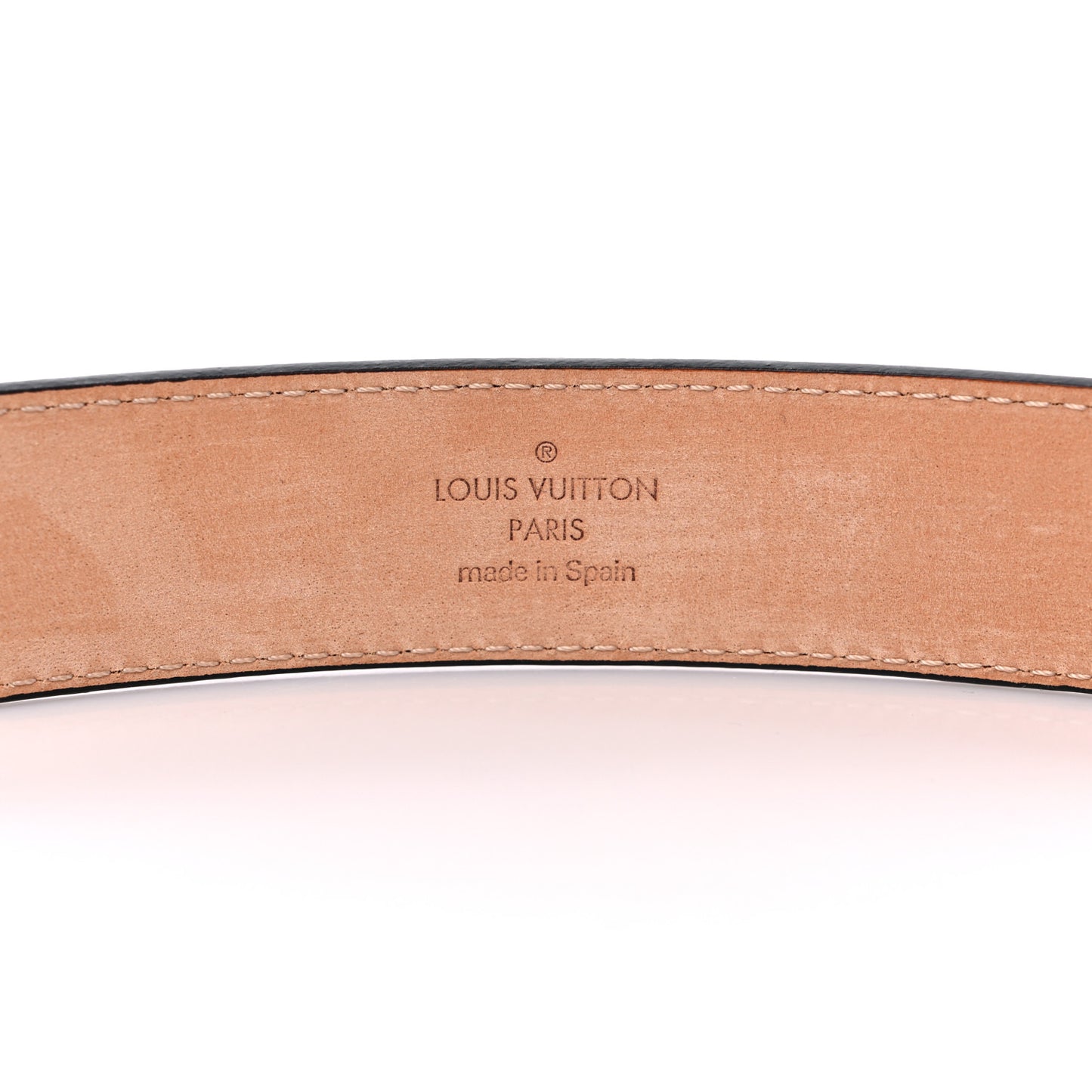 Epi 30mm LV Initiales Belt 80 32 Black