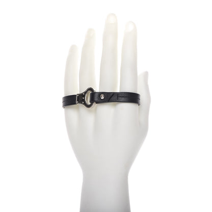 Louis Vuitton Calfskin Mens Archive Bracelet Black 2 of 7