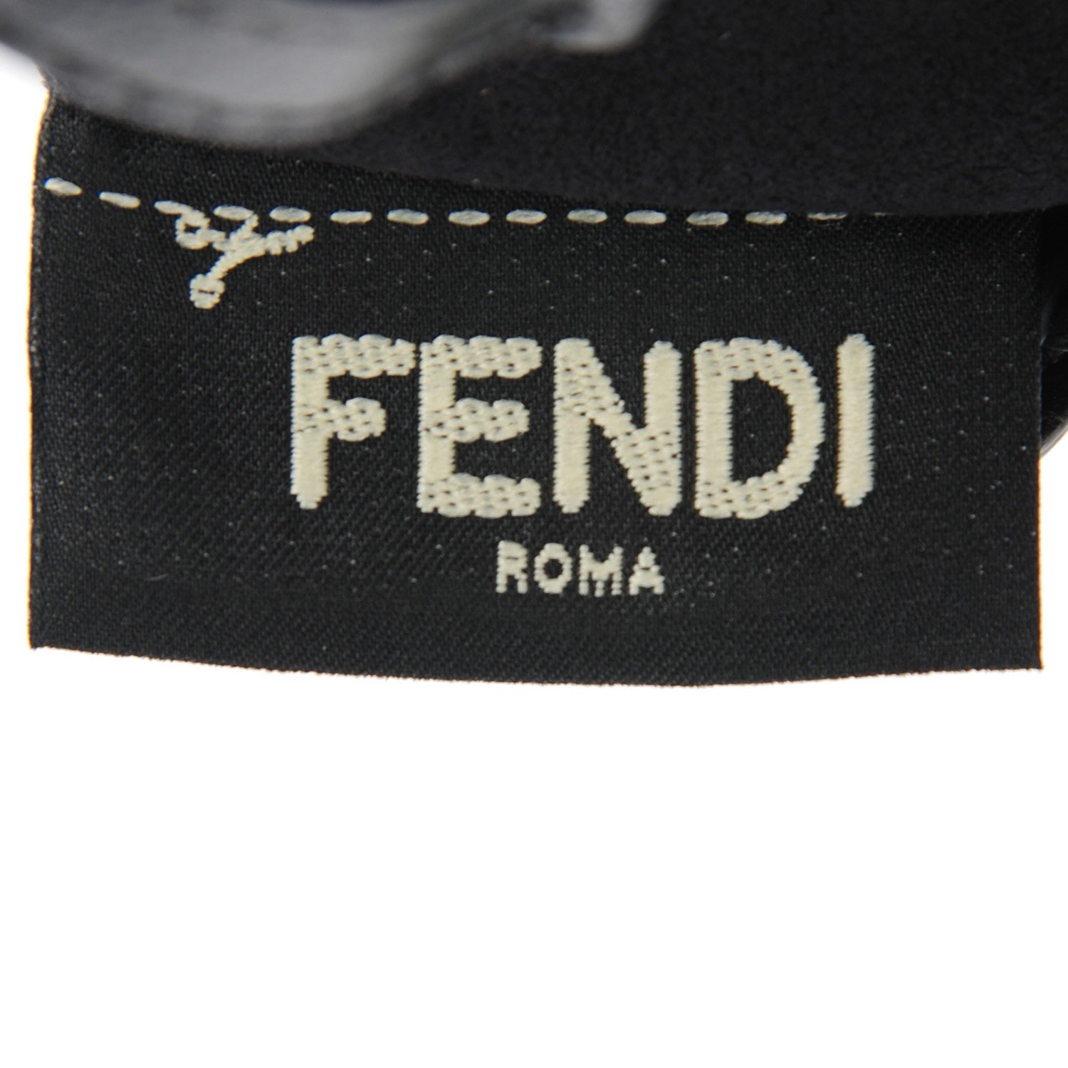 Fendi Nappa Micro Peekaboo Iconic Satchel Black 6 of 9