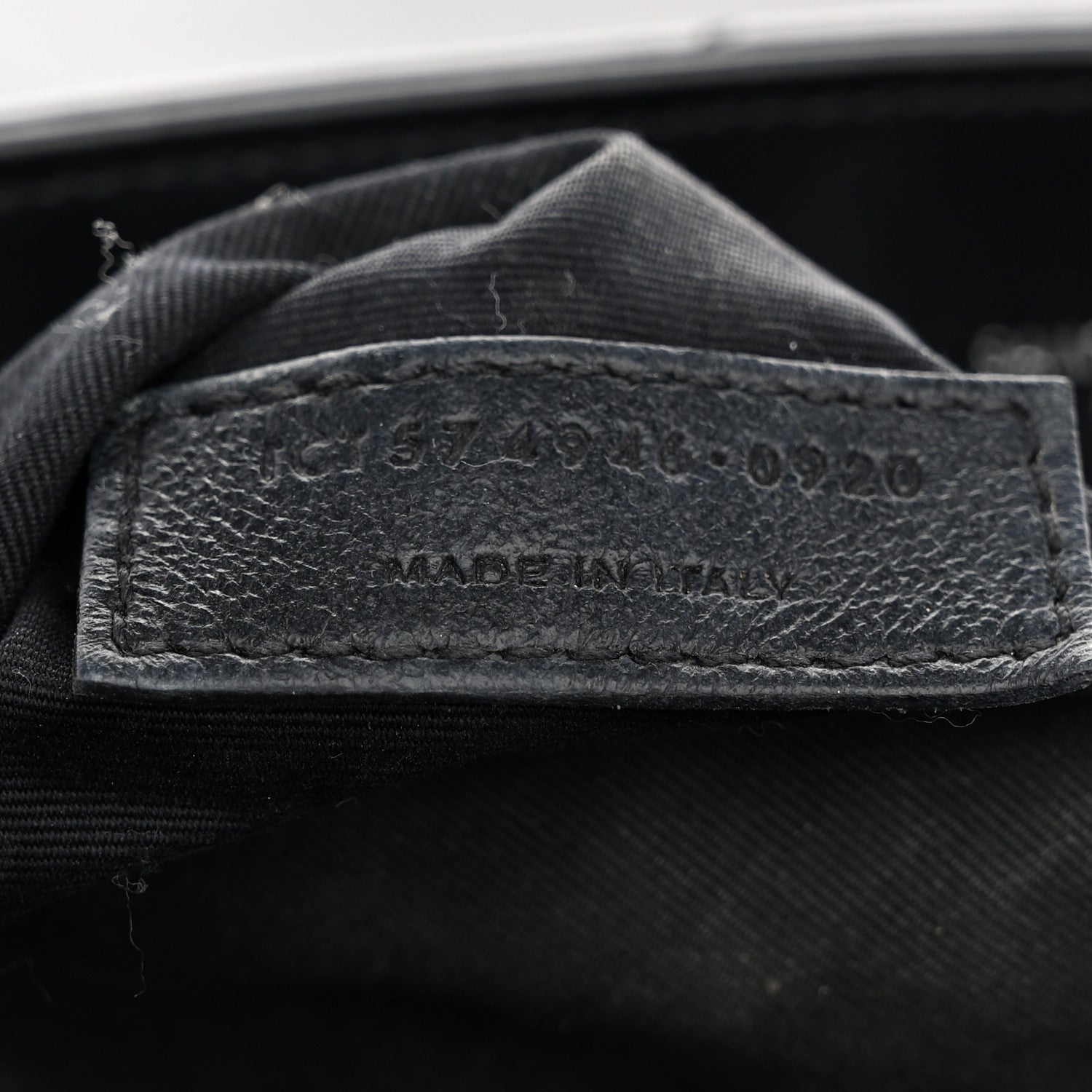 Saint Laurent Calfskin Y Quilted Monogram Medium Loulou Chain Satchel Black 8 of 11