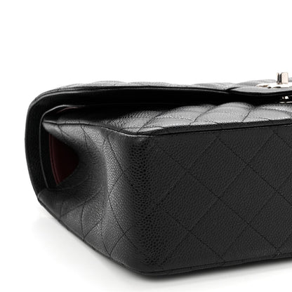 Chanel Caviar Quilted Jumbo Double Flap Black 8 of 9