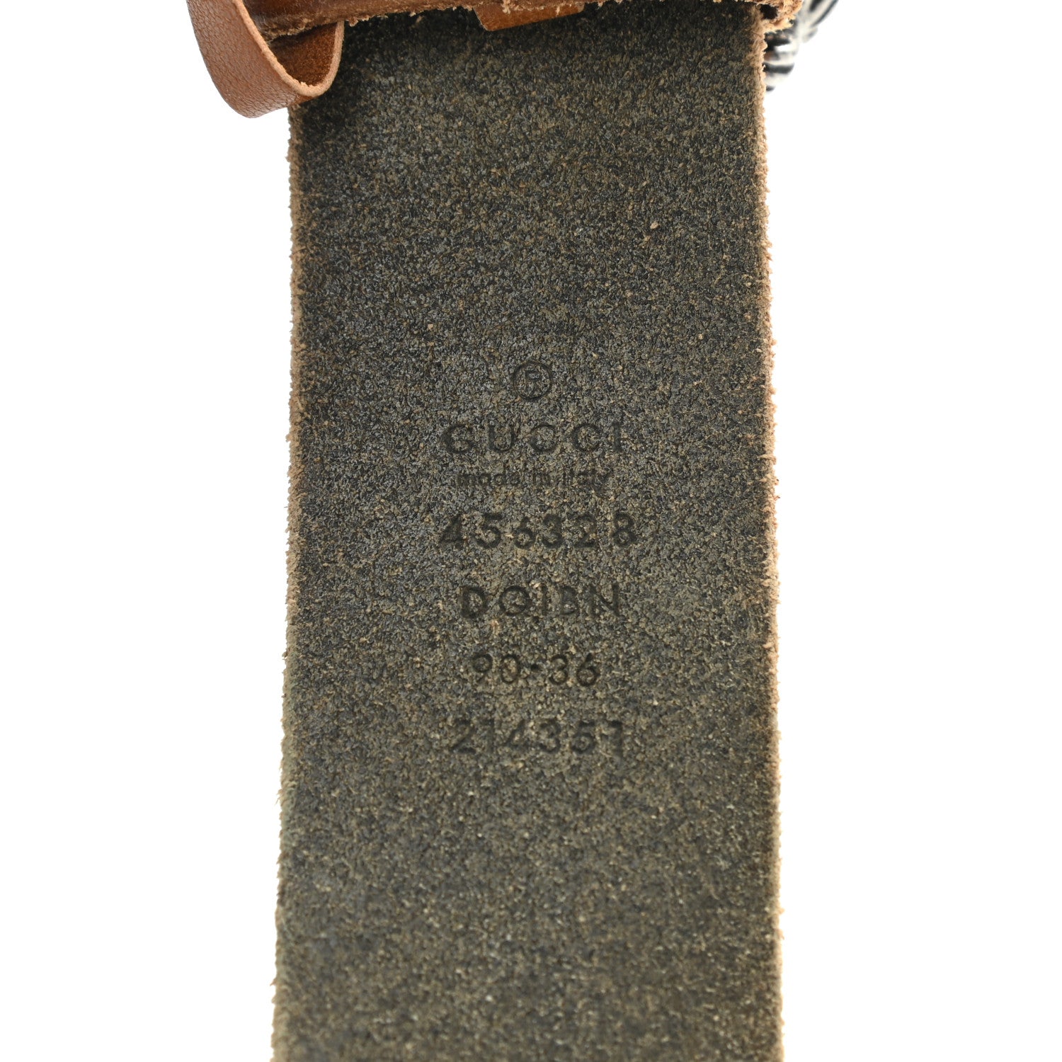 Gucci Calfskin Braided Dionysus Belt 90 36 Cuir 5 of 7
