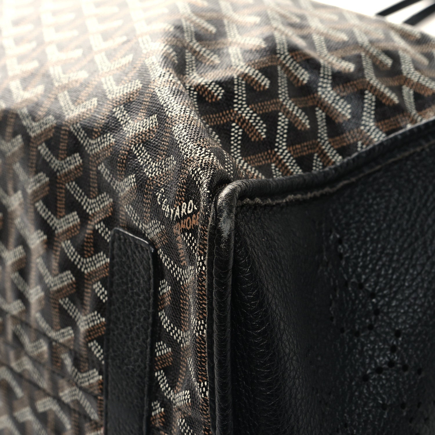 Goyard Goyardine Sac Hardy Pet Carrier PM Black 12 of 16