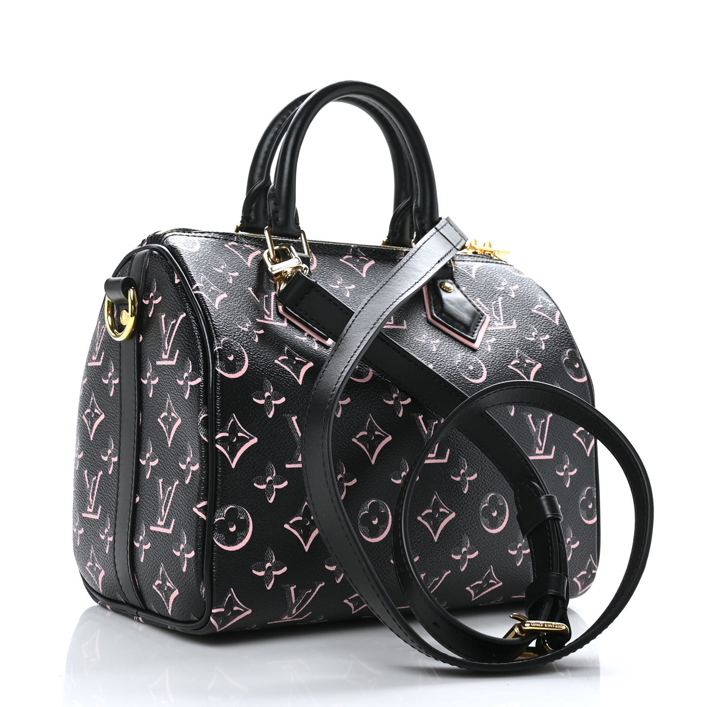 Monogram Fall for You Speedy Bandouliere 25 Black