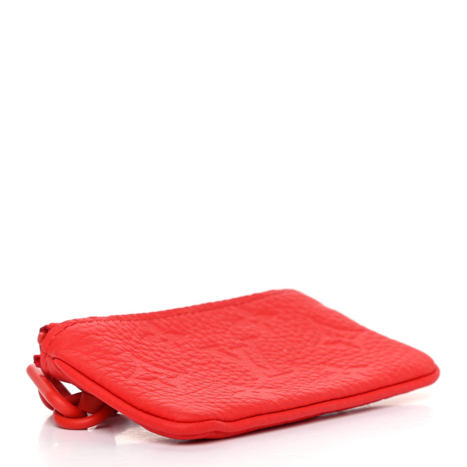 Louis Vuitton Taurillon Monogram Solar Ray Key Pouch Rouge 4 of 8