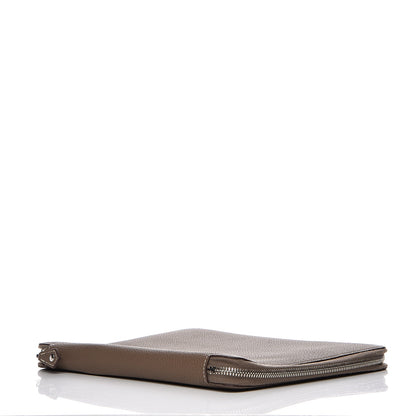 Hermes Togo E-Zip iPad Notebook Cover Etoupe 4 of 9