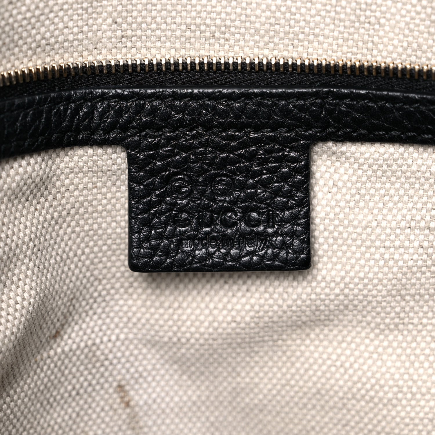 Gucci Pebbled Calfskin Large Soho Hobo Black 6 of 20