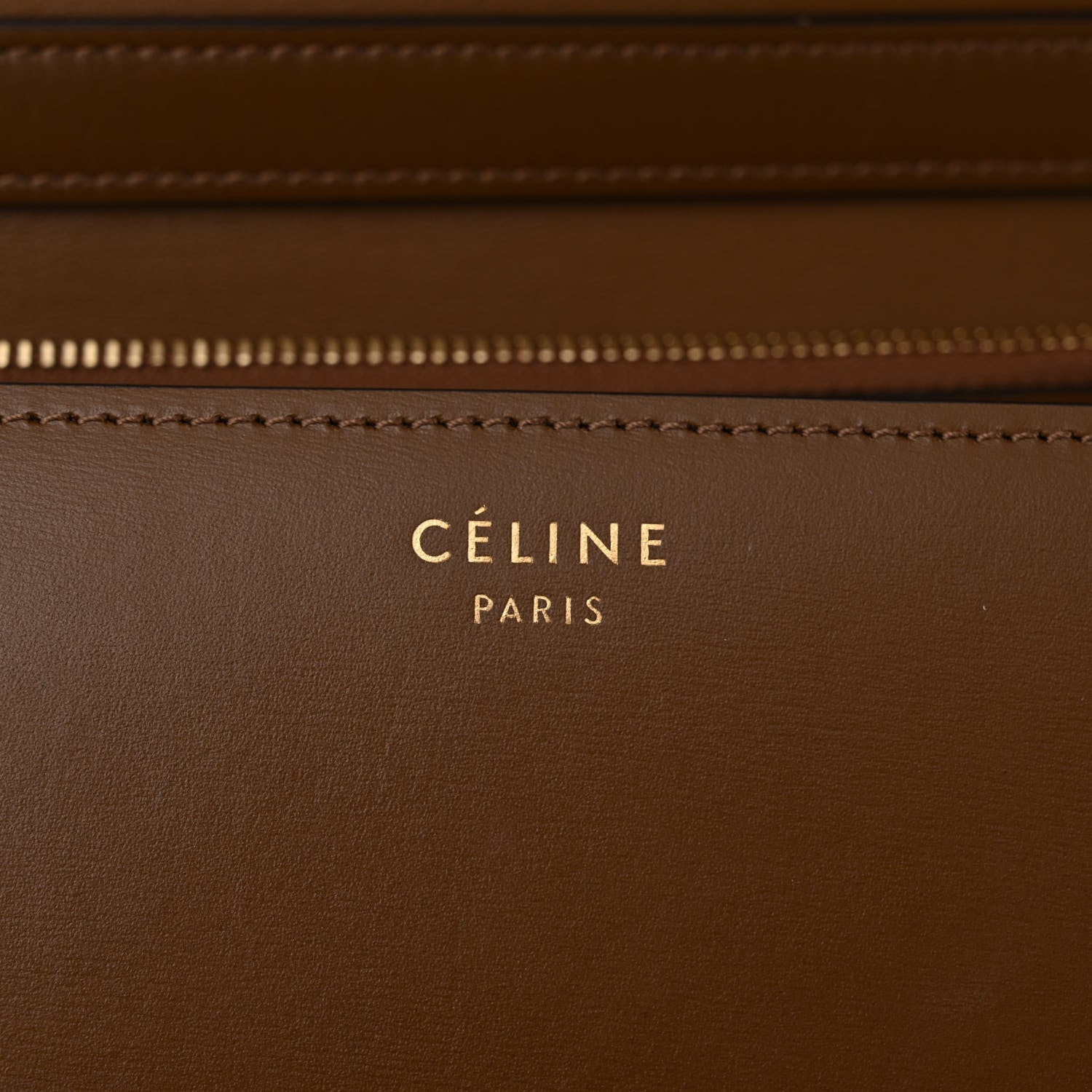 Celine Box Calfskin Medium Classic Box Flap Bag Camel 6 of 11